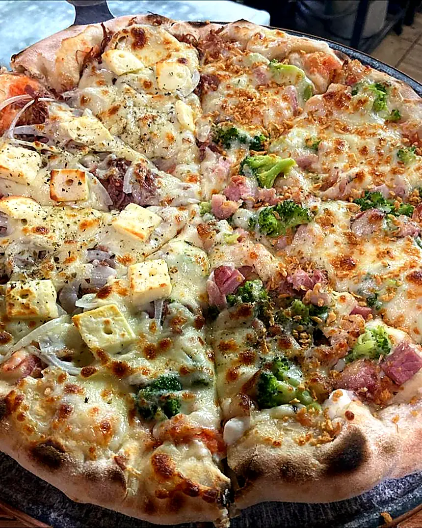 Pizza de quatro sabores
